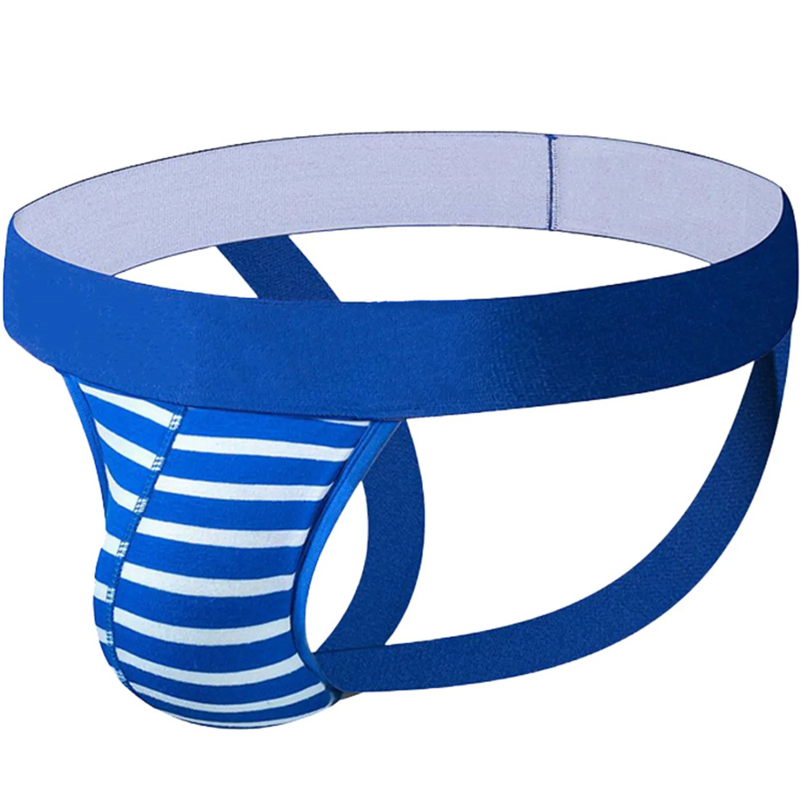 NewInSexyUnderwearForMenStripePrintedBoxerBriefsShortsBulge