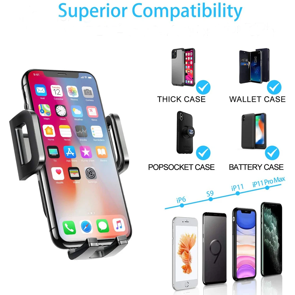 Universal Rotatable Car Cup Phone Holder Stand