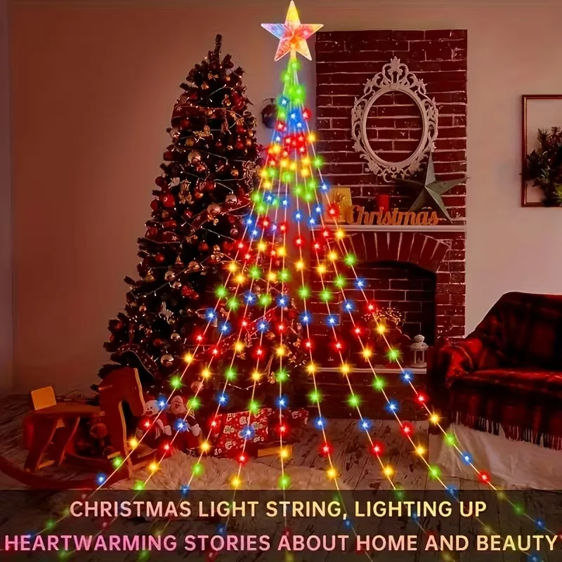 LED Outdoor Waterproof Fairy String Lights with 8 Modes for Garden and Party Decor