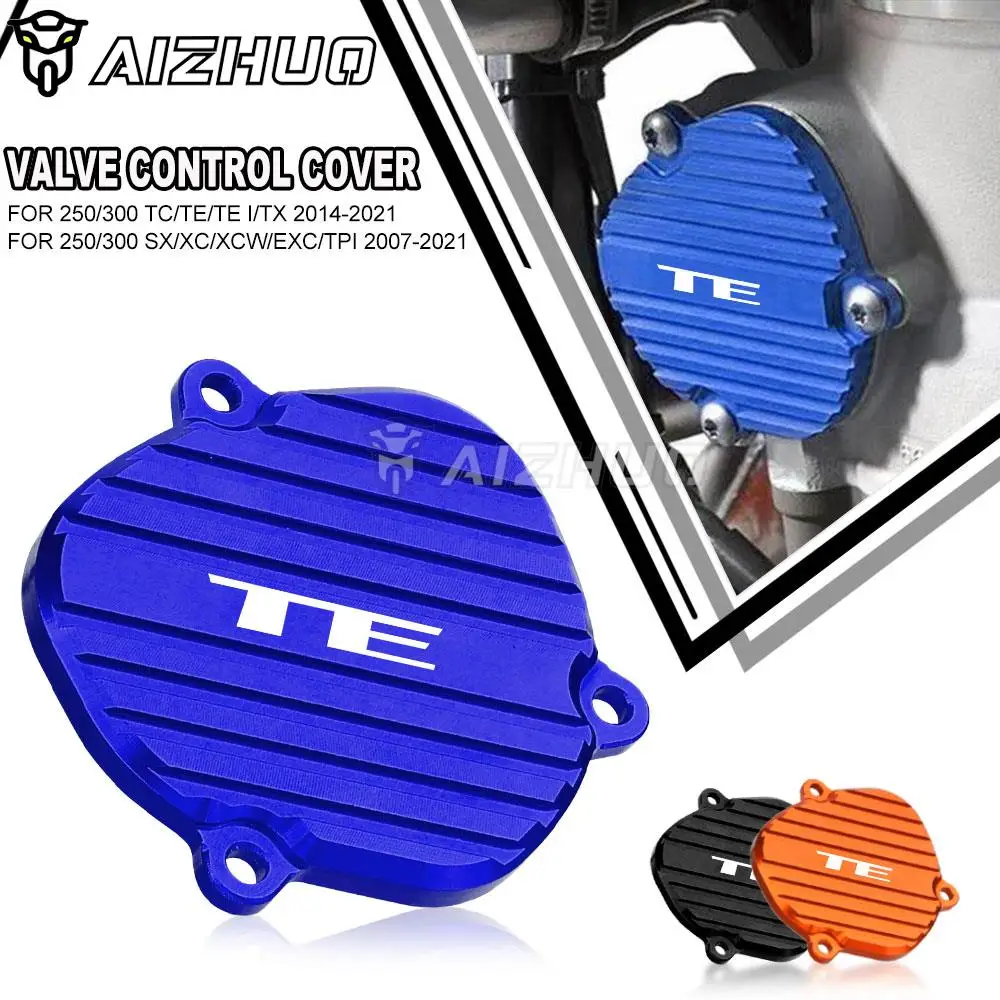 

For Husqvarna 250 300 TE 2014-2021 Motorcycle Power Valve Control Cover TE250 TE300 2020 2019 2018 Exhaust Control Guard Cover