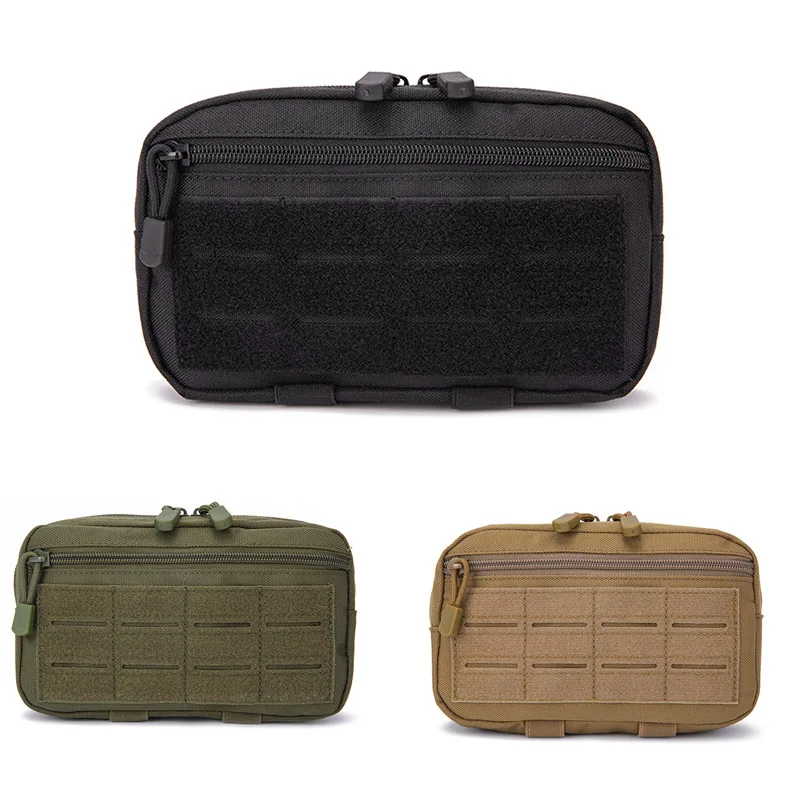 

Tactical Molle EDC Pouch Survival Utility Tool Bag Military Medical First Aid Kit Bag Pouch Waist Pack Hunting Camping Bag