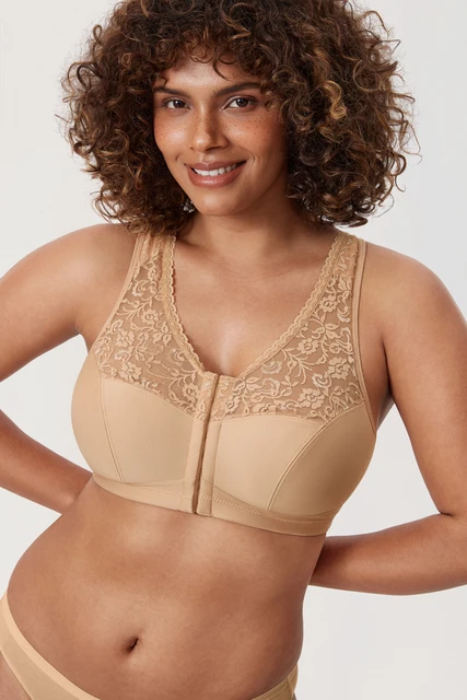 Sujetador Sin Tirantes Talla Grande Sujetador De Encaje Con Cierre