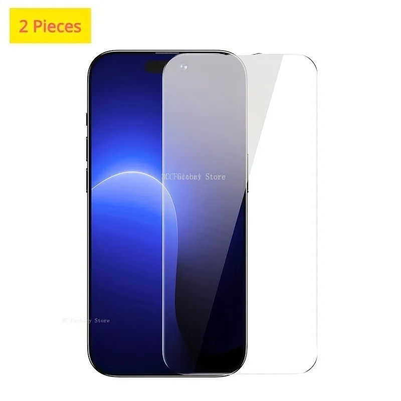 

2Pieces 9H Tempered Glass For IPhone 13 12 Pro Max XS 11 Pro Max 15 Plus XR Screen Protector For IPhone 14 Pro 7 8 Plus X Glass