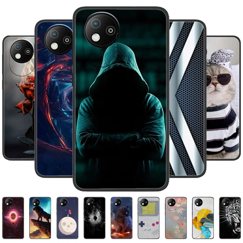 Fashionable Printed Soft Silicone Phone Case by ZTE - Blade Series