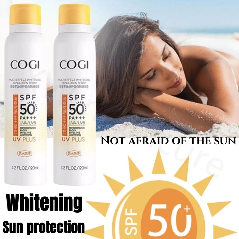 High-profile Sunscreen Spray Whitening SPF50+ Anti-UV Isolation for Women and Men Refreshing and Non-greasy To Prevent Tanning 3 way splitter 1 into 3 out tv satellite splitter 5 2400mhz frequency high isolation satellite tv receiver sp 03 for satv catv