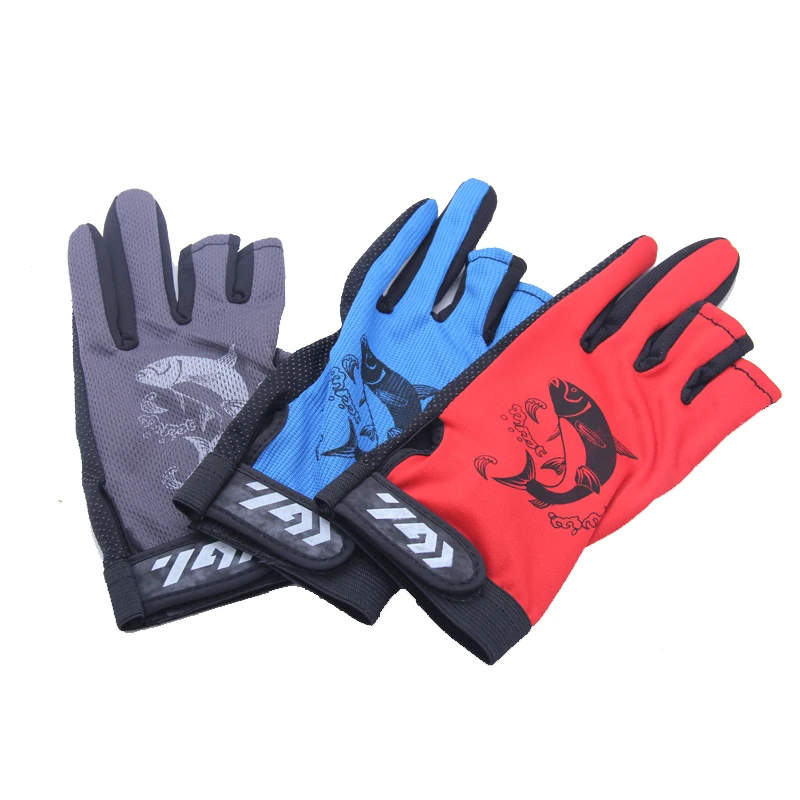 

Fishing fishing gloves male Luya special catch fish breathable sunscreen summer leaking three-finger fishing gear and equipment