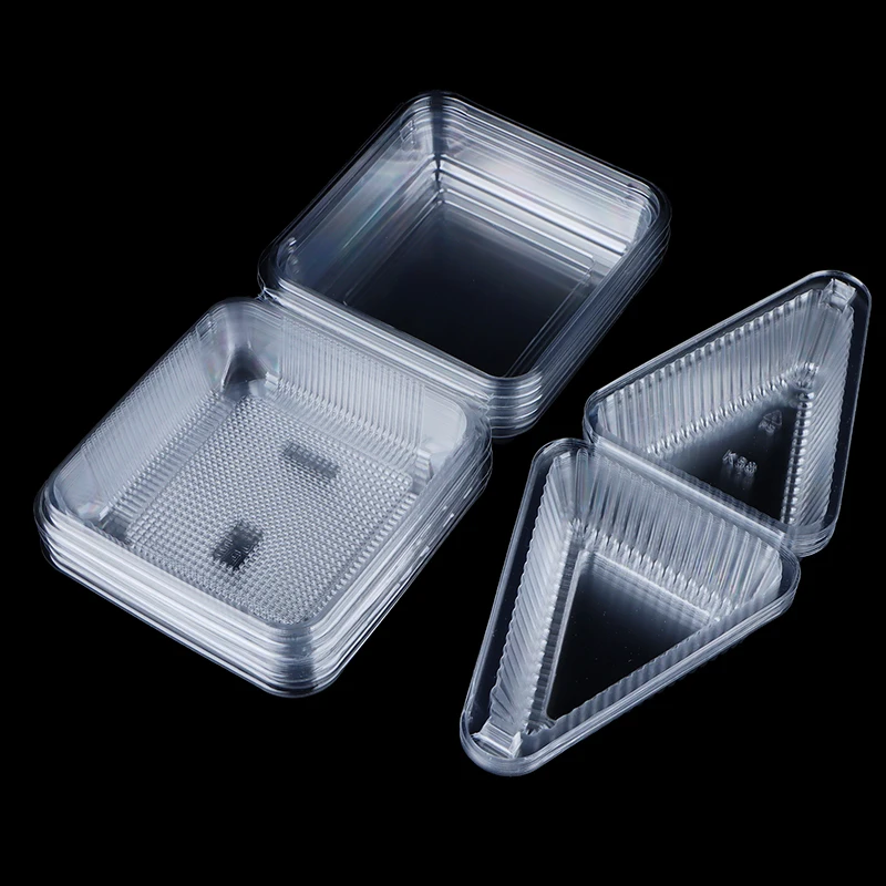 10Pcs Triangle and Square Cheesecake Boxes, Pie Holders and Cake Slice Containers, DIY ... - SKU TSCB1845 - UGI Packaging
