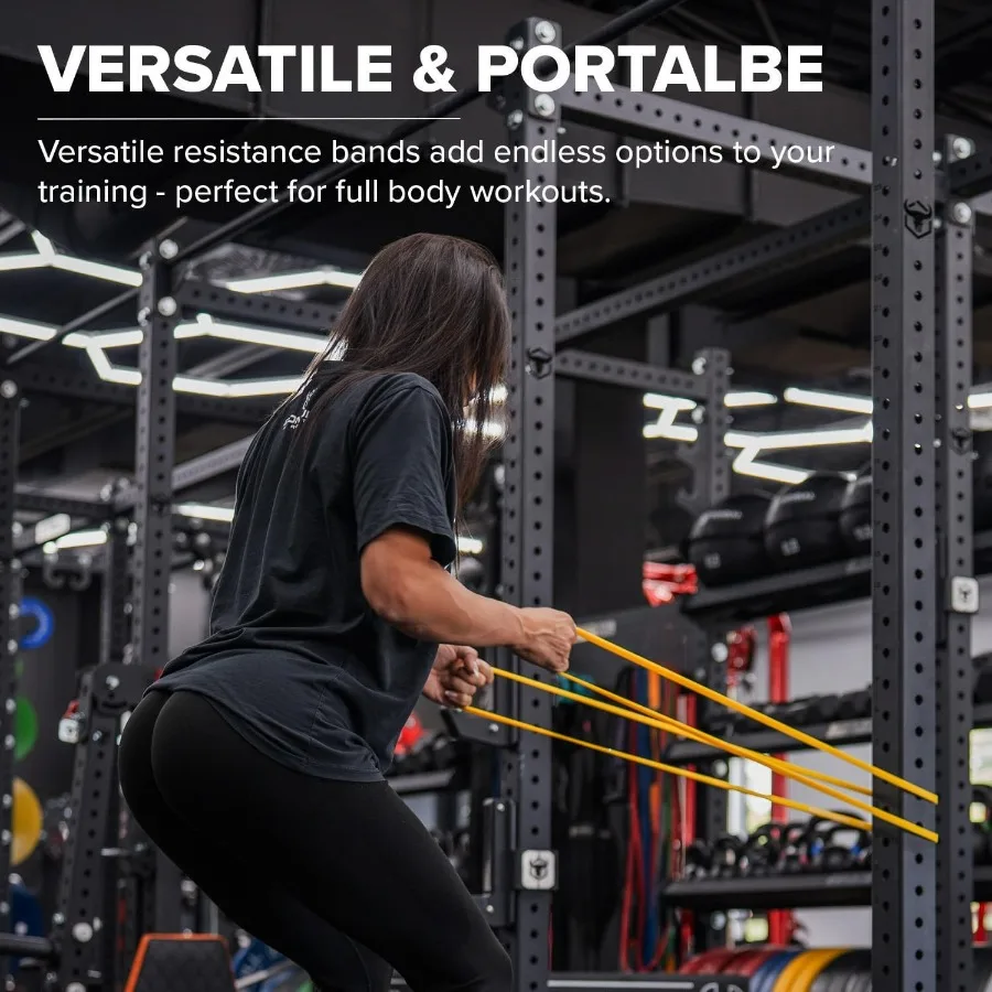 Pull Up Bands, Resistance Bands (Set of 5) – Pull Up Assistance Bands Set – Exercise Workout Bands for Working Out, Strength Tra