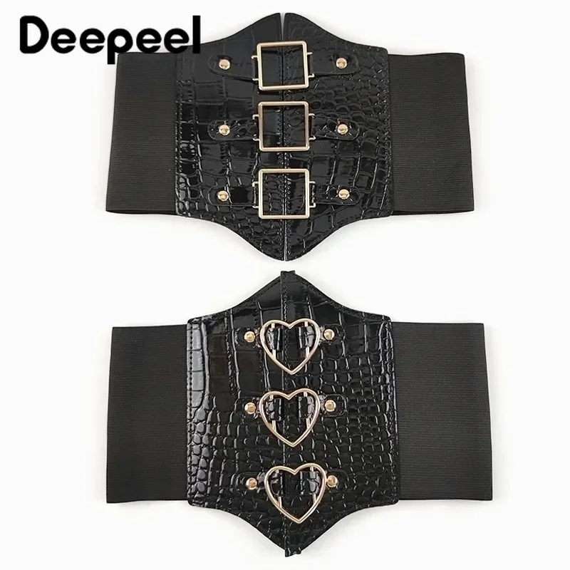 Wolford Black Laced Leather Belt Leather belt Wolford Brown size 85 cm in Leather - 24577660 main image 3