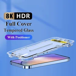 One - Click Installation 8K High - End Tempered Glass Screen Protector - 2 piece (Samsung A50)