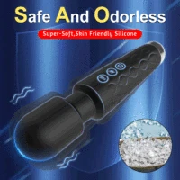 20 cm langer AV-Zauberstab-Vibrator, Sexspielzeug für Frauen, 20 Modi, G-Punkt, Klitoris-Stimulation, Massagegerät, persönlicher Masturbator, erotische Waren 4