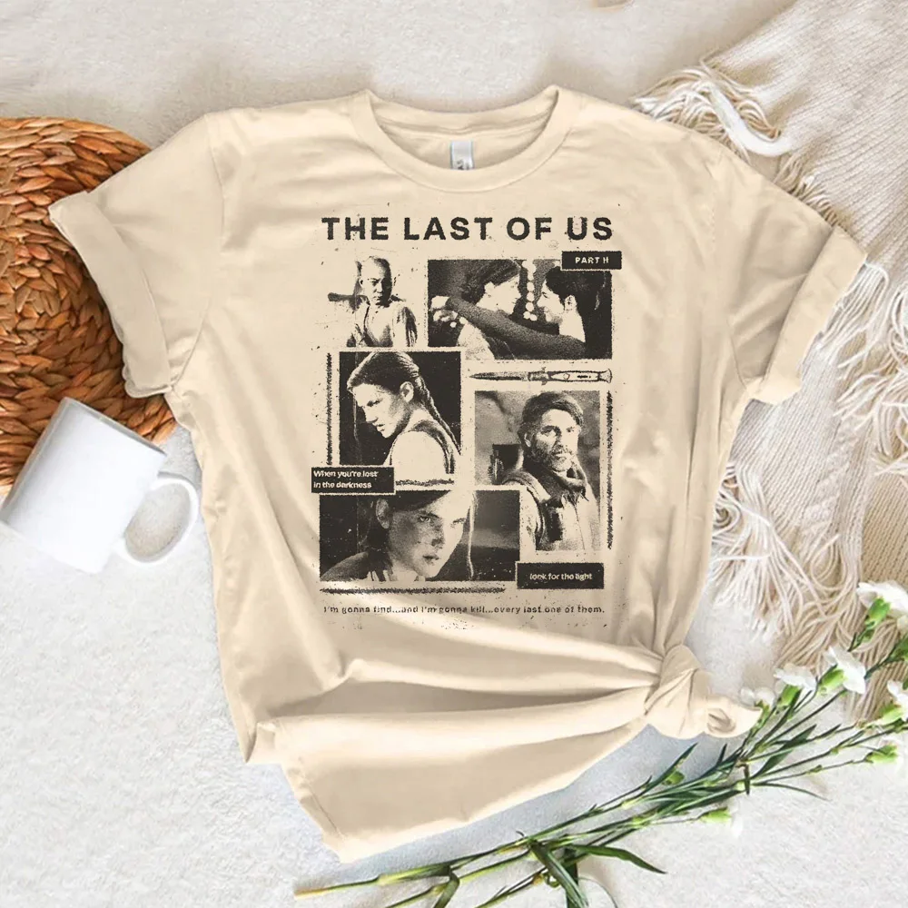 

Футболка the Last of Us, женская футболка Y2K, женская одежда 1920-х годов
