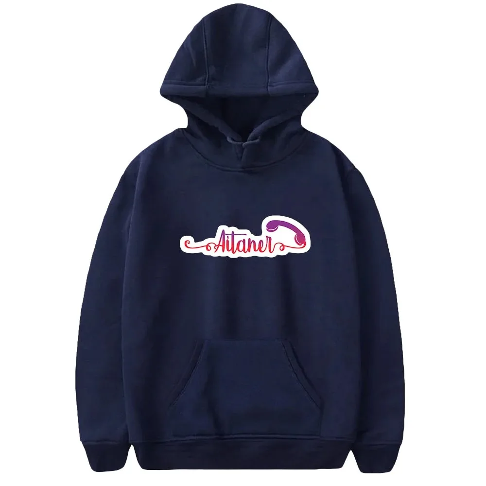 Singer Aitana Ocana Hoodies Men Women Fashion Y2K Oversize Sweater Autumn Hooded Pullovers Harajuku Streetwear Trend Clothes