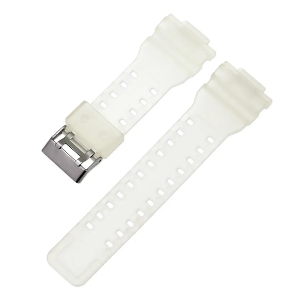 Enhanced Silicone Resin Watch Strap, 16mm, Compatible with Popular G-Shock Series