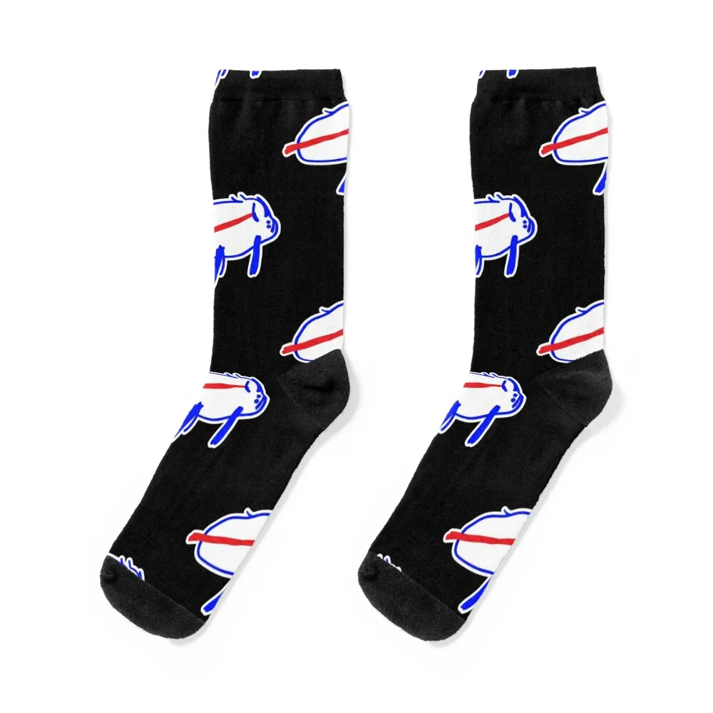 

Josh Allen Drawing Socks custom sports Lots with print winter thermal Socks For Man Women's