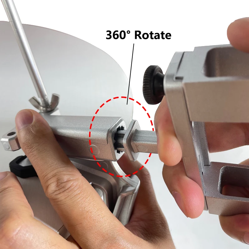 Fixed Angle Sharpener New 360 Rotary Knife Sharpener Knife Professional Diamond Sharpening Stone Polish Paste