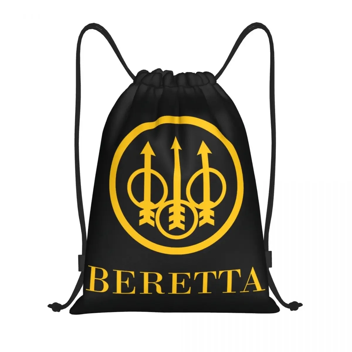 

Спортивный рюкзак Beretta на шнурке для мужчин и женщин, сумка для спортзала в стиле милитари, для любителей пистолета, шоппинга