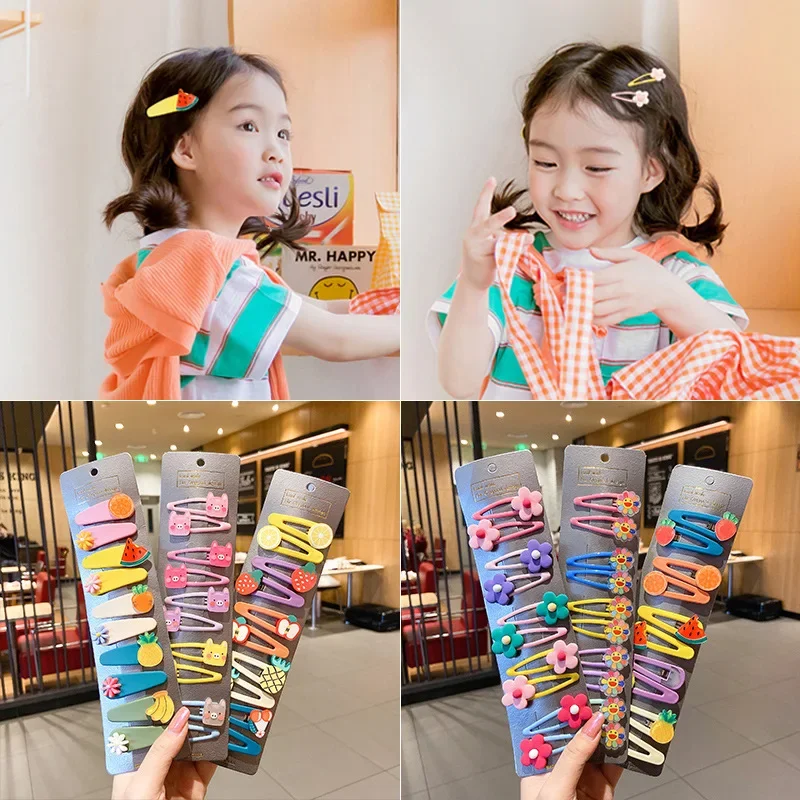 10 Pz Accessori Per Capelli Clip Pinzas Para El Cabello Ragazze Pince Cheveux Pins Bands Accessori Pinzas Para El Pelo Bow Pin Pince