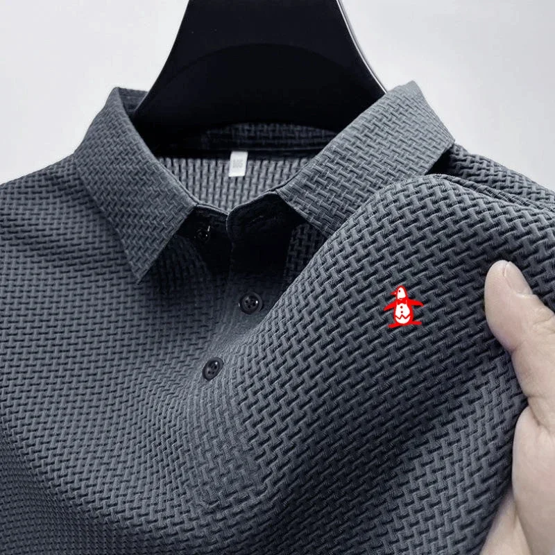 Summer Men Cool Polo Shirt Short Sleeved Tops Polo T-shirt Shirt Men's Fashion Casual Golf Clothing polo shirt