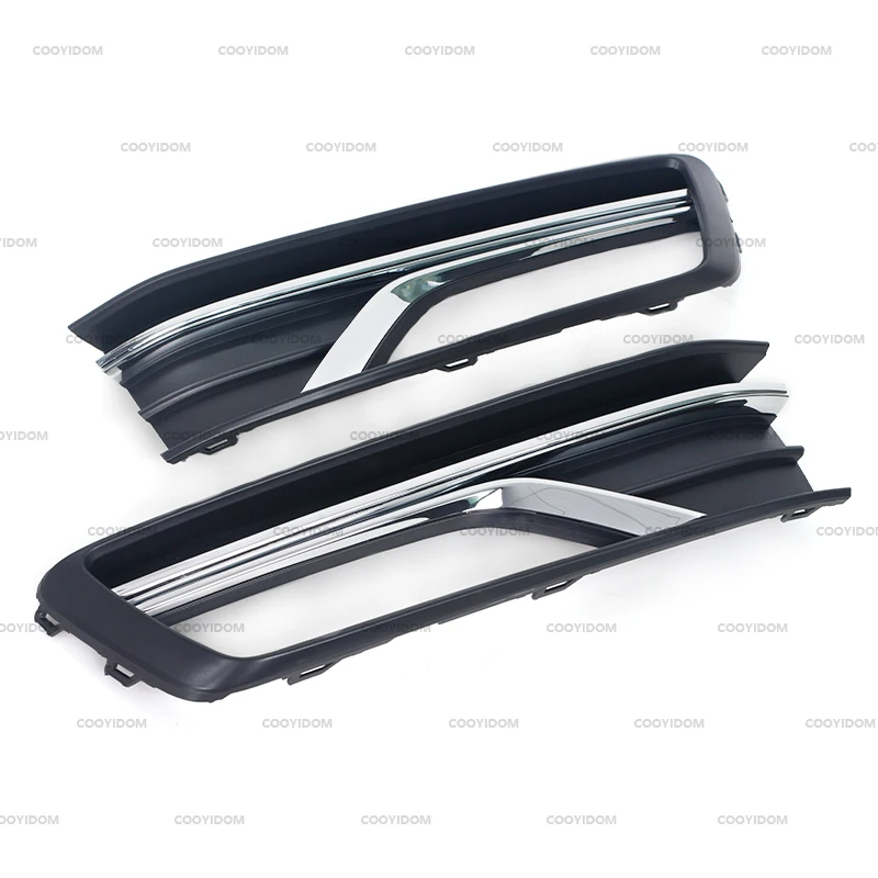 K-Car Front Bumper Fog Light Grille Grill Cover car exterior accessories car grill mesh for Volkswagen VW Passat NMS 56D853665C 56D853666C