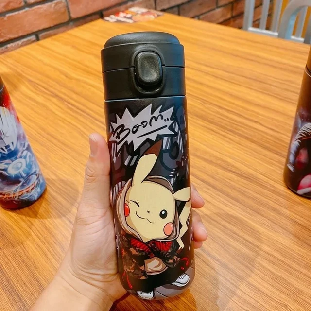 Stainless Steel Water Bottle Pokemon  304 Stainless Steel Water Bottle -  Pokemon - Aliexpress