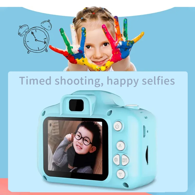 Digital Camera X2 Children 32G Mini Vintage HD Video