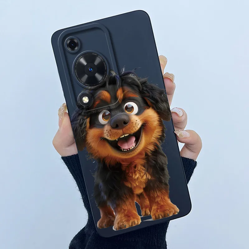 Cute Cartoon Bumper Slim Matte Silicone Protective Phone Case