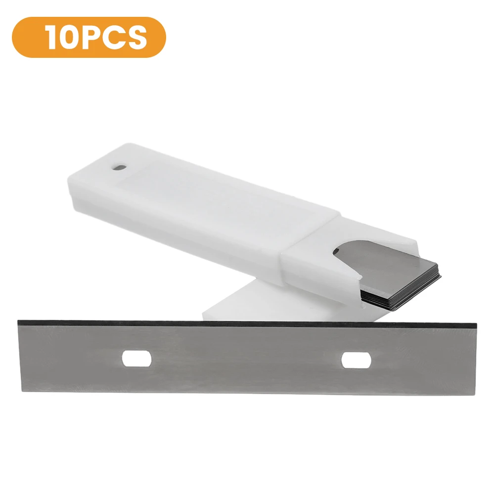 

Heavy Duty For Glass Floor Tiles Scraper Removes Dirt Glue Stains and Decoration Pollution Includes 10pcs Blades