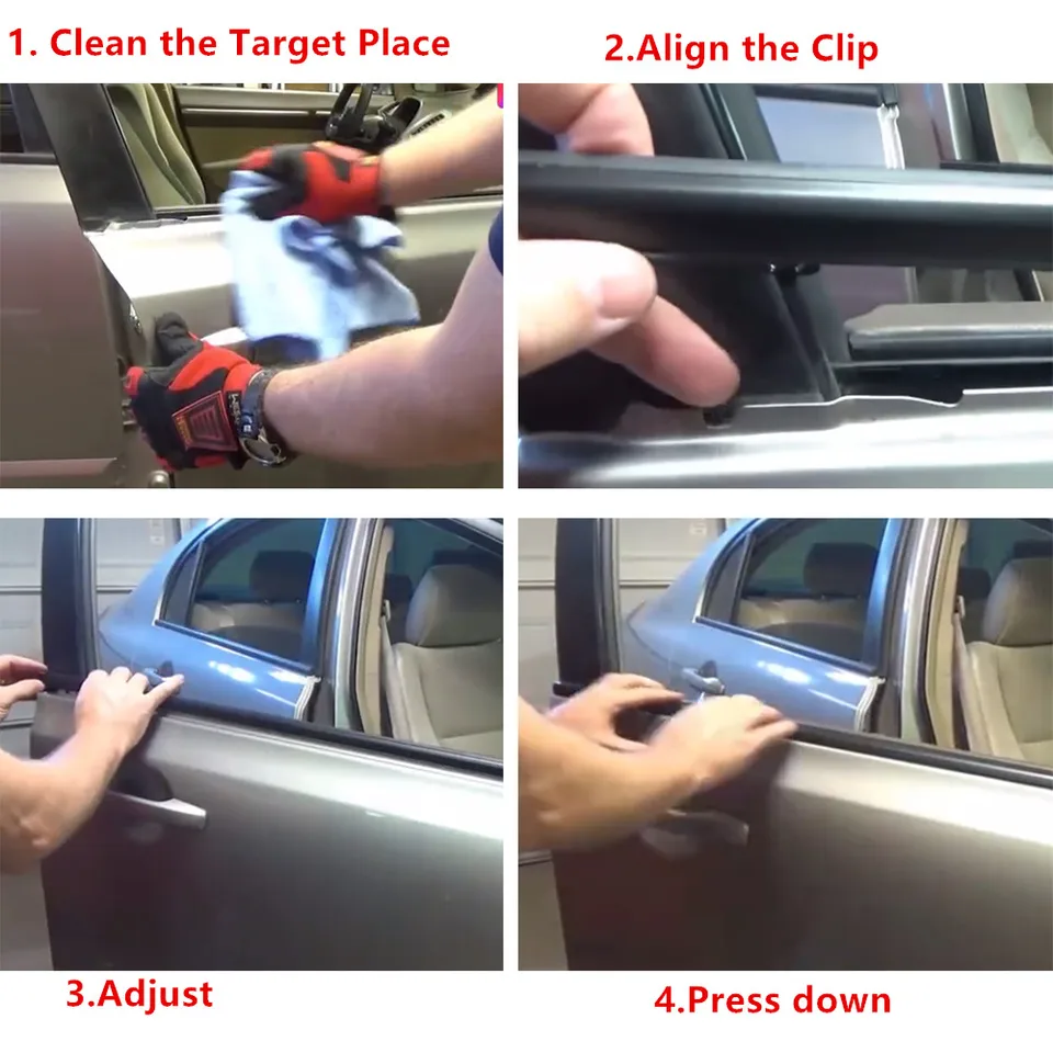 ドアモール 75710-0R020 75720-0R020 4 個 ために RAV4 2006-2008 車の