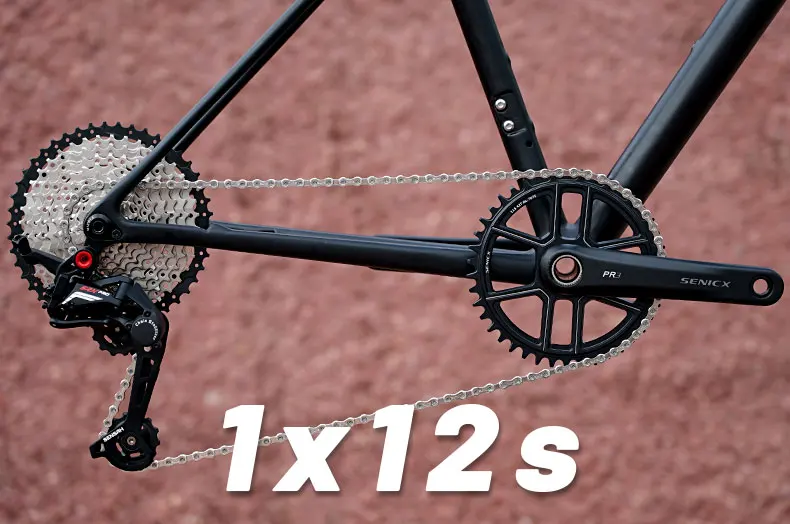 SENSAH 1x12 Speed SRX PRO G12 Гравийный комплект для велосипеда