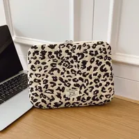 Étui de transport pour ordinateur Portable imprimé léopard, sac pour ordinateur Portable de 11/13/15 pouces, housse de protection pour les voyages au travail scolaire 2