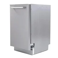 18-Inch Built-In Stainless Steel Dishwasher 3 Wash Options 6 Automatic Cycles Silent Operation Compact Design Mini Dishwasher 1
