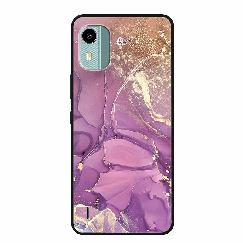 Marble Soft Silicone TPU Phone Back Cover Case - Stylish Protective Bumper