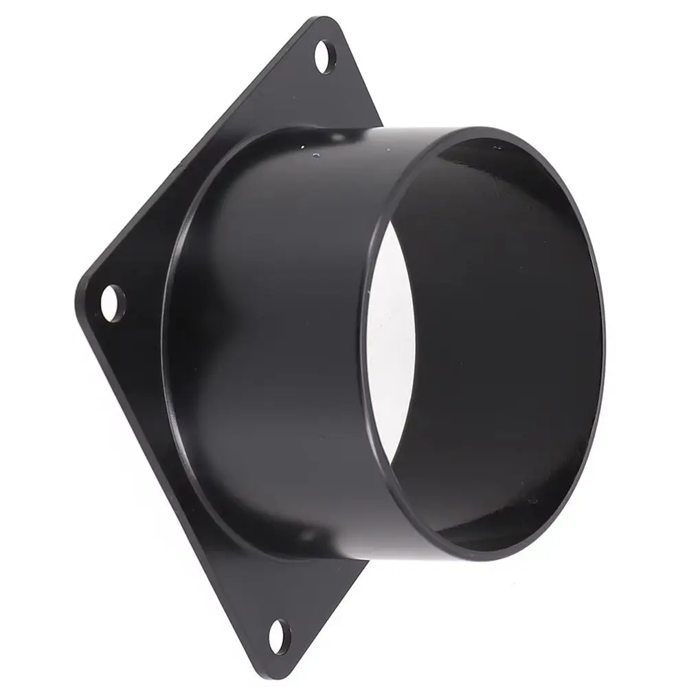 75/100/120/150mm Flange Connector ABS Square Bottom Straight Flange Air Inlet And Outlet Air Ducting Connection flange connector