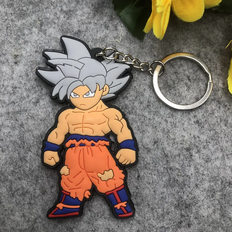 Gantungan Kunci Anime Dragon Ball Z 9Cm Gantungan Kunci PVC Goku