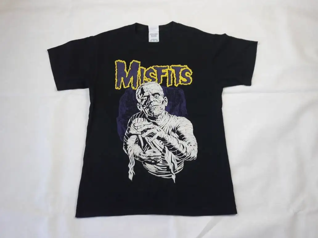 T-Shirt Vintage 2000 Misfits Punk Rock Dangzig Mitsubishi Crampi