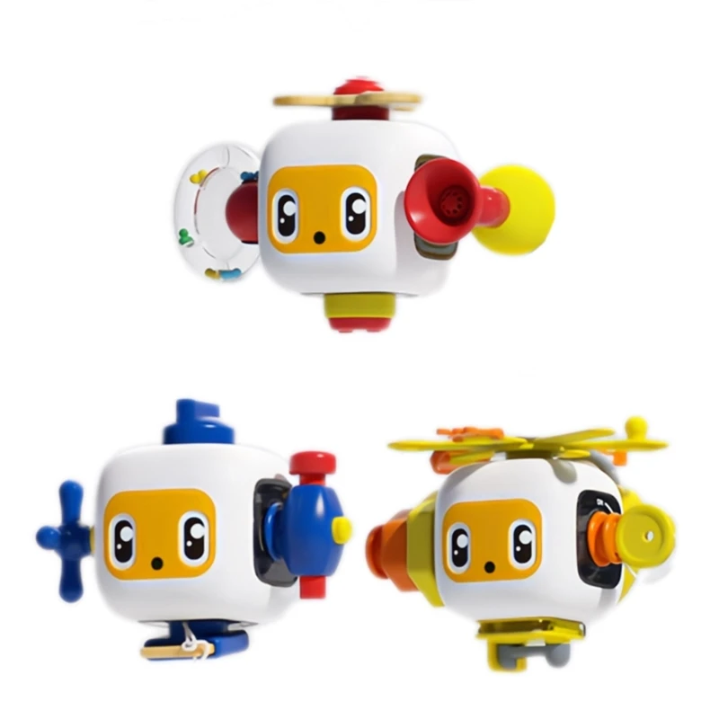

Multifunctional Screwing Pull/ Press Plug Unlocking Toy Basic Life Skills Toy for Kids Hand-Eye Coordination Toy