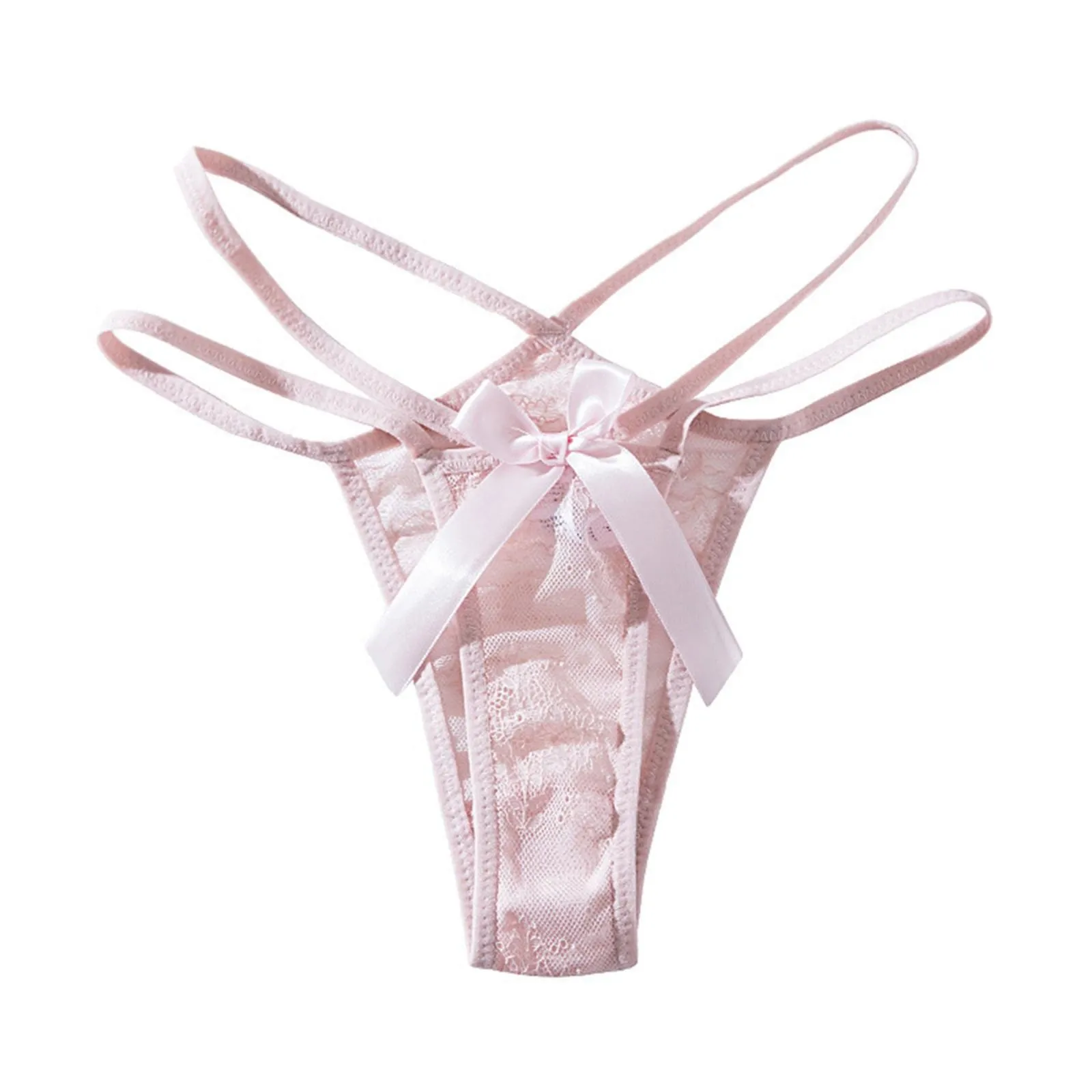 

Sexy Leather Lingerie for Women Dress Ladies Lace Strap Low Waist Elastic Thin Strap Sexy Rhinestone Lingerie Set for Women