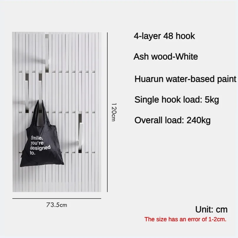 Ash Wood White 48