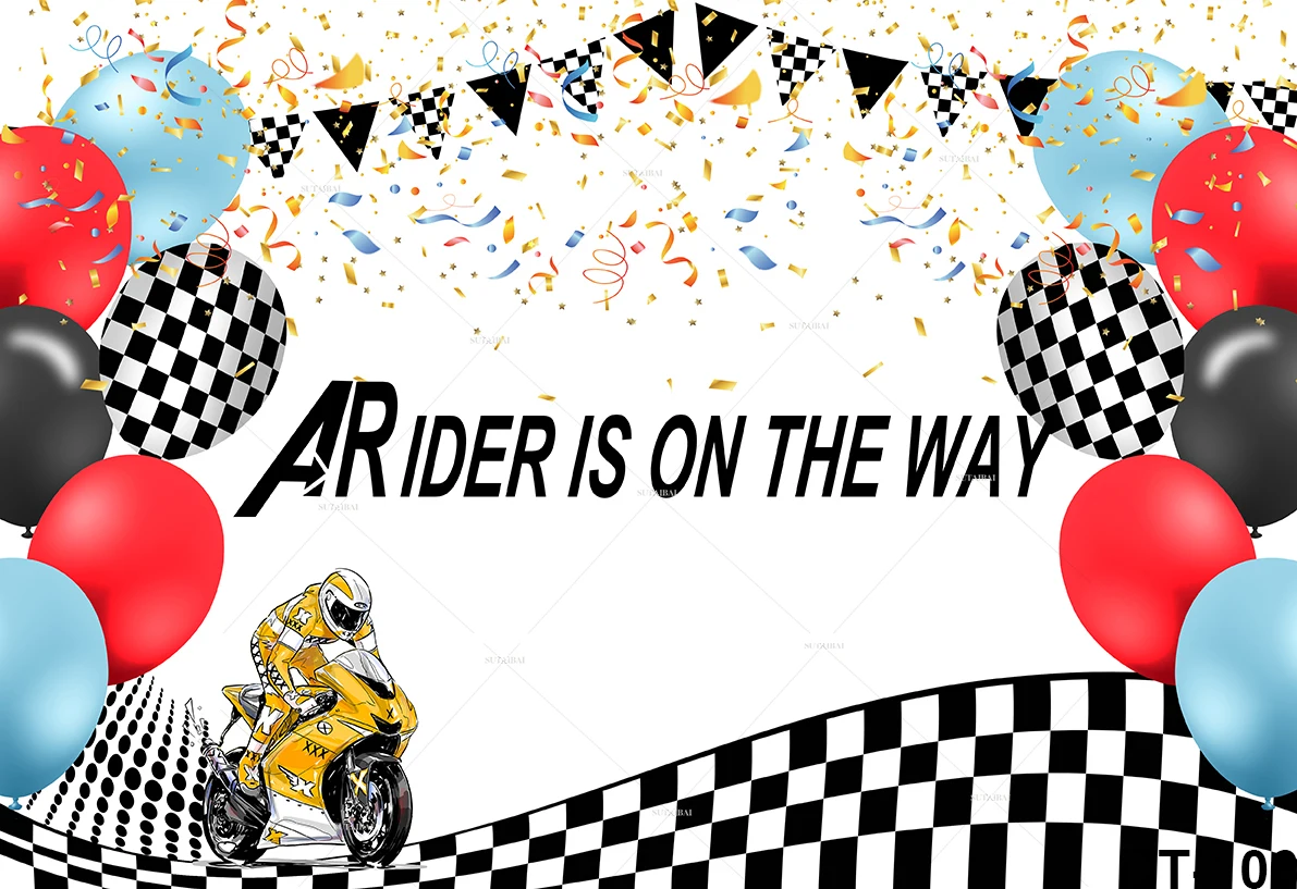 Desenhos animados Motocross Racing Backdrop para Crianças, Dirt Bike,  Motocicleta, Menino 1st Birthday Party, Decoração Banner, Cartaz -  AliExpress