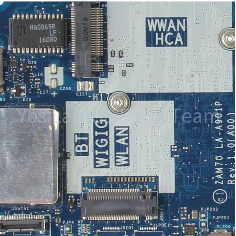 Placa-mãe Zam70 La-a901p para Dell Latitude E5450 Laptop Cn0c7k68 Sr23x I55300u 100 Testado - Imagem 3