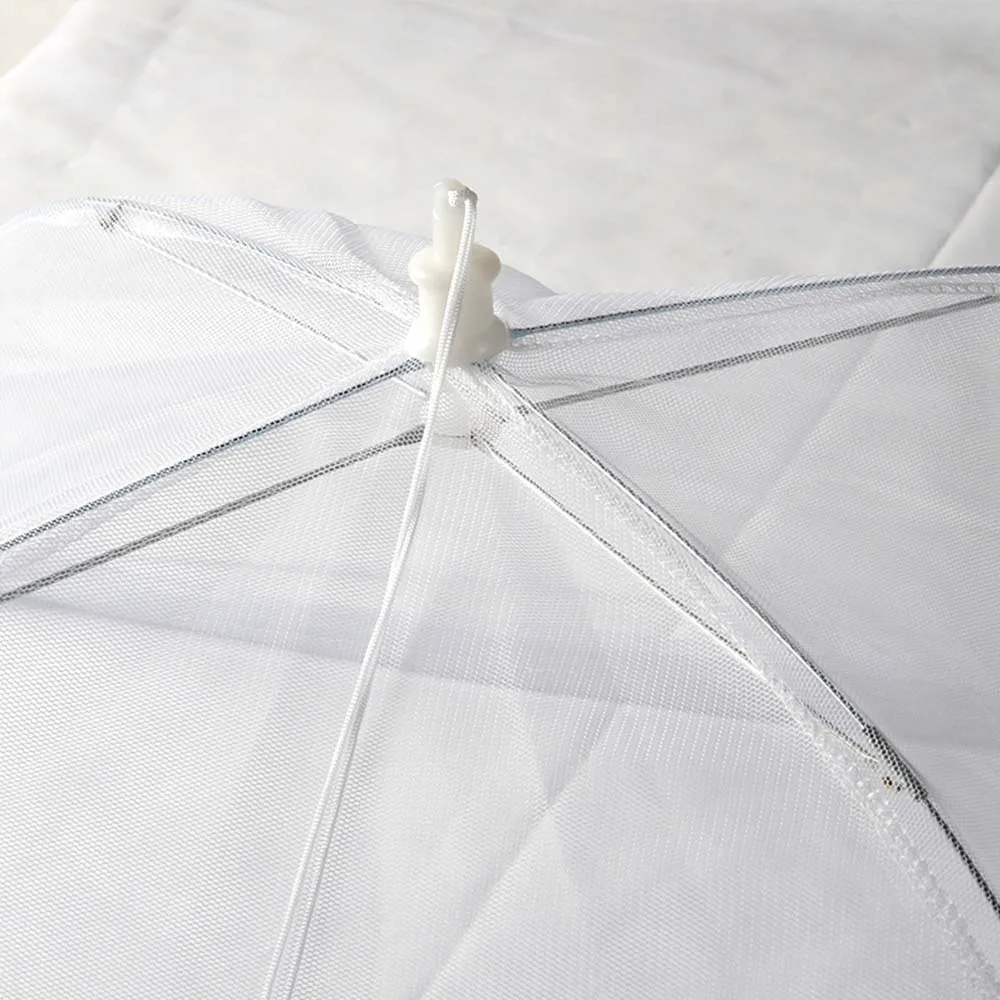 Food Covers Mesh Foldable Kitchen Anti Fly insect Mosquito Tent Dome Net Umbrella Picnic Protect Dish Cover Kitchen Accessories mosquito net