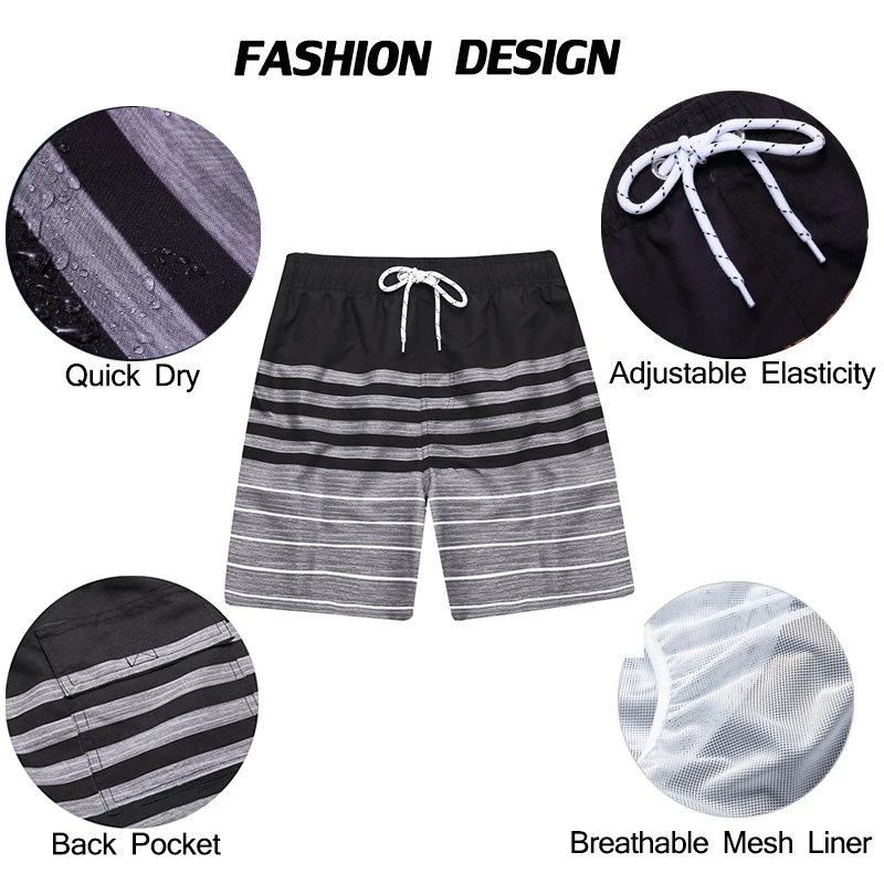 Men’s Beach Print Shorts 3