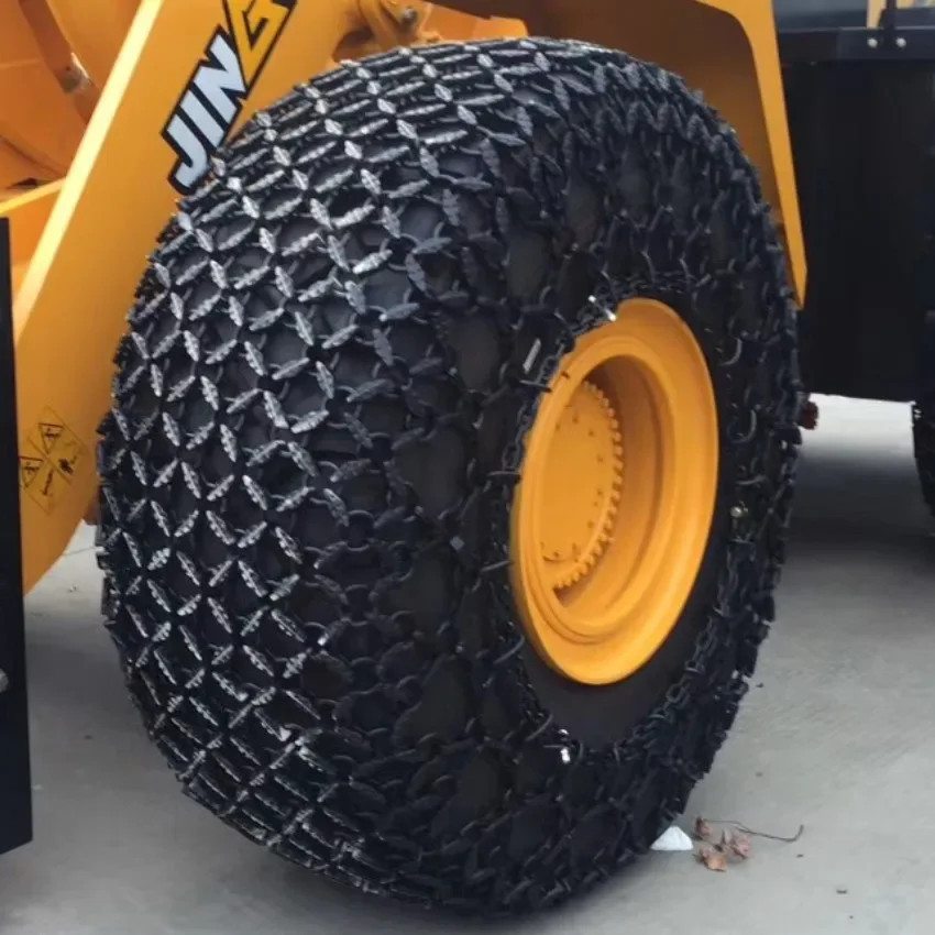 35/65r33 Mining Wheel Loader Tyre Protection Chains