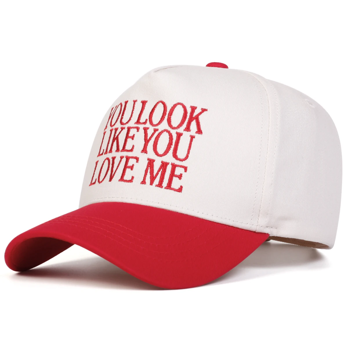 Unisex YOULOOK LIKE YOU Baseballkappen mit Buchstabenstickerei, Frühling und Herbst, für den Außenbereich, verstellbare Freizeithüte, Sonnenschutzhut, Sportkappe – Detail 6
