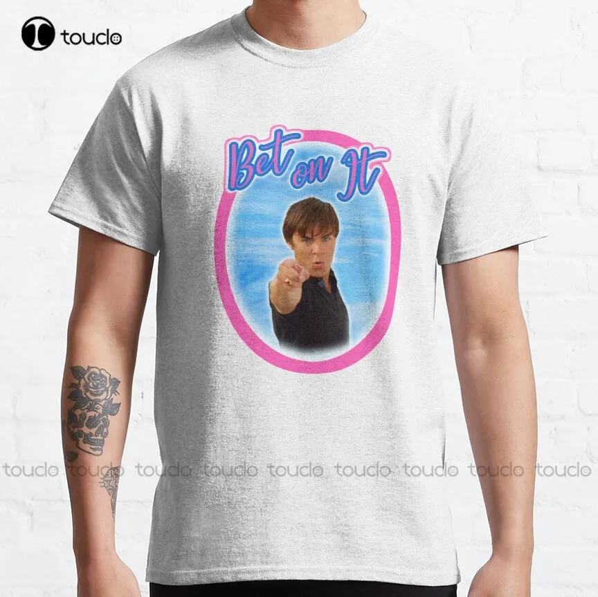 

Классические футболки для старшей школы с изображением Троя Болтона из хлопка с надписью «Bet On It»