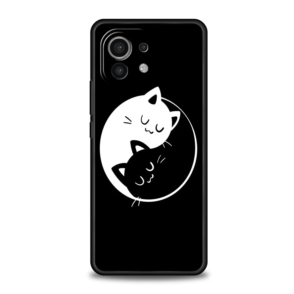 Cartoon Cat Silicone Phone Case Cover