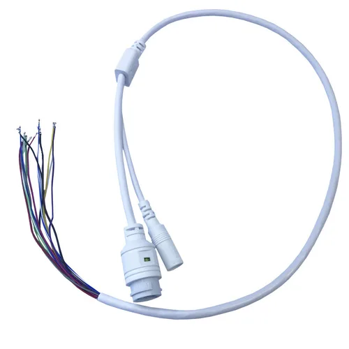 CCTV IP 카메라 보드 모듈 용 LAN 케이블 POE Mid-Span Type 4/5(+) 7/8(-) 전원 공급 장치 비디오 감시 시스템 용 추가 전선 2