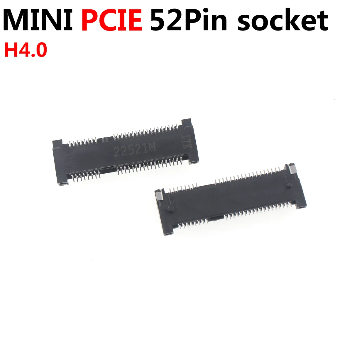 MINI PCIE Msata Connector 5PCS, pcb card edge connectors