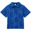 Children's Short-sleeved Shorts 2025 Summer New Cartoon Fashion Baby Clothes Cotton Printing Girls T-shirt Children's Clothing 2